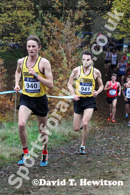 Senior men's European Cross Country Trials, Sefton Park, Liverpool. Photo: David T. Hewitson/Sports for All Pics